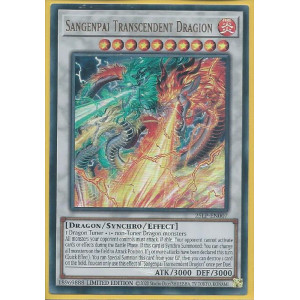 25LP-EN007EU Sangenpai Transcendent Dragion – Emblazoned Ultra Rare 